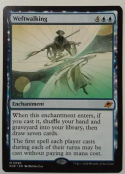 Weftwalking *Mythic Rare* Magic MtG x1 Edge of Eternities - Image 1