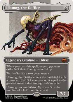 Ulamog, the Defiler Borderless Modern Horizons 3 NM MTG - Image 1