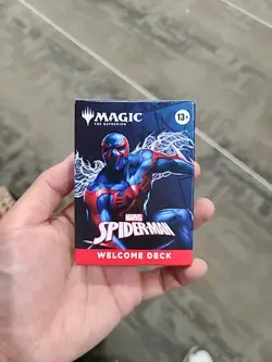 IN HAND MTG Spiderman 2099 Welcome Deck - SDCC 2025 Magic The Gathering - Image 2