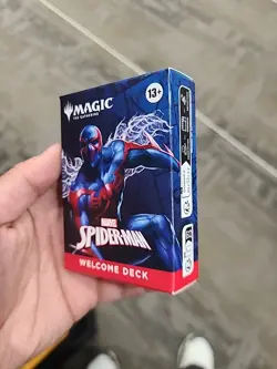 IN HAND MTG Spiderman 2099 Welcome Deck - SDCC 2025 Magic The Gathering - Image 3