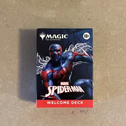 IN HAND MTG Spiderman 2099 Welcome Deck - SDCC 2025 Magic The Gathering - Image 1