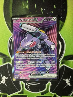 POKEMON - GENESECT EX 161/086 - FULL ART ULTRA RARE - S&V WHITE FLARE - NM - Image 1