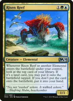 *FOIL* RISEN REEF NM M20 mtg Gold - Unc *FOIL* - Image 1