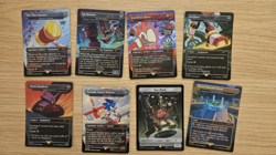 MTG Secret Lair x Sonic: Turbo Gear Rainbow Foil Edition OPENED - IN HAND - Image 1