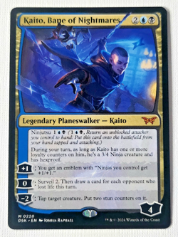 Magic The Gathering: MTG Kaito, Bane Of Nightmares NF (DSK) Mythic 0220 - Image 1