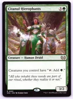 Citanul Hierophants - Commander Duskmourn - Rare - MTG - Magic - Near Mint - Image 1