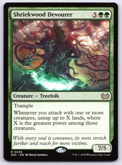 Shriekwood Devourer - Commander Duskmourn - Rare - MTG - Magic - Near Mint - Image 1