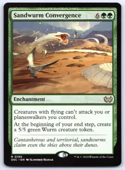 Sandwurm Convergence - Commander Duskmourn - Rare - MTG - Magic - Near Mint - Image 1