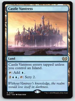Castle Vantress - Commander Duskmourn - Rare - MTG - Magic - Near Mint - Image 1