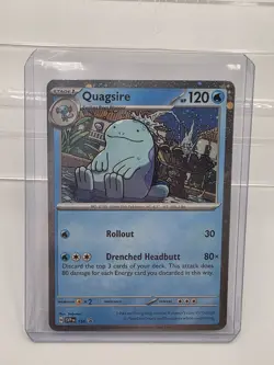 Quagsire Pokemon Scarlet & Violet SVP 156 Cosmos Holo Black Star Promo NM - Image 1