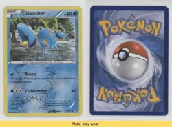 Clauncher Reverse Foil Pokemon XY Furious Fists #23 READ u3f - Image 3