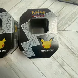 Pokemon TCG 25th Anniversary Tin - Lance's Charizard TIN ONLY NO CARDS NO PACKS - Image 3