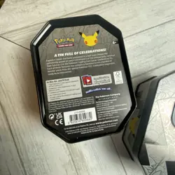 Pokemon TCG 25th Anniversary Tin - Lance's Charizard TIN ONLY NO CARDS NO PACKS - Image 4