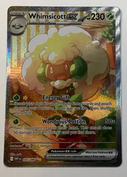 Whimsicott Ex 165/086 Special Illustration Rare Pokemon White Flare English NM - Image 1