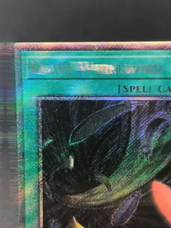 Black Whirlwind Yugioh RA03-EN219 Platinum Secret Rare PSR NM - Image 2