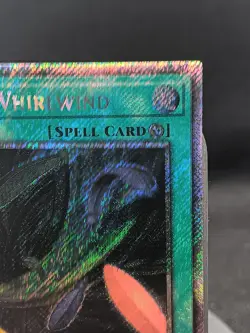 Black Whirlwind Yugioh RA03-EN219 Platinum Secret Rare PSR NM - Image 3