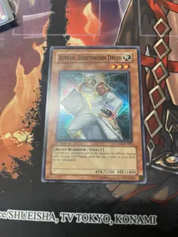Yugioh Aurkus, Lightsworn Druid LODT-EN081 Light of Destruction-1st Edition - Image 1
