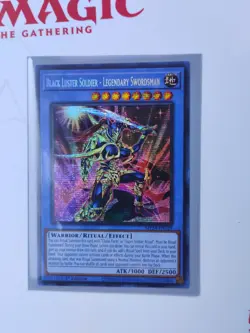 Black Luster Soldier Legendary Swordsman MP24-EN129 Prismatic Secret Yugioh Card - Image 5
