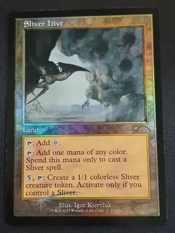 Sliver Hive (Retro Frame) Secret Lair Drop Foil - Image 1