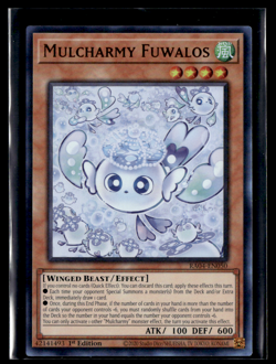 Mulcharmy Fuwalos 1st Edition Super Rare RA04-EN050 Yu-Gi-Oh! - Image 1