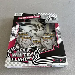 Pokemon TCG: Scarlet & Violet White Flare Binder Collection - New And Sealed! - Image 1