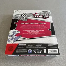 Pokemon TCG: Scarlet & Violet White Flare Binder Collection - New And Sealed! - Image 2