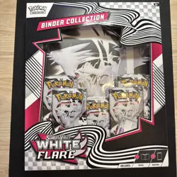 Pokemon TCG: Scarlet & Violet White Flare Binder Collection - New And Sealed! - Image 1