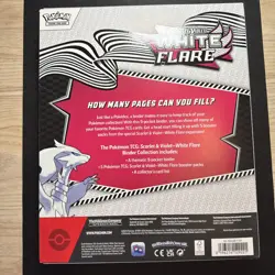 Pokemon TCG: Scarlet & Violet White Flare Binder Collection - New And Sealed! - Image 2
