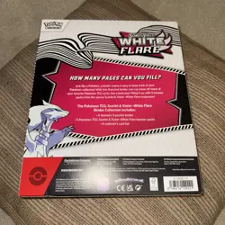 Pokemon TCG: Scarlet & Violet White Flare Binder Collection - New And Sealed! - Image 2