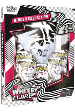 Pokemon TCG: Scarlet & Violet White Flare Binder Collection - New And Sealed! - Image 1
