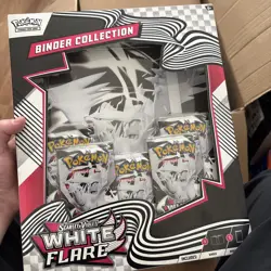 Pokemon TCG: Scarlet & Violet White Flare Binder Collection - New And Sealed! - Image 1