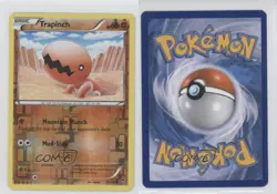 Trapinch Reverse Foil Pokemon XY Furious Fists #53 fm0 - Image 3