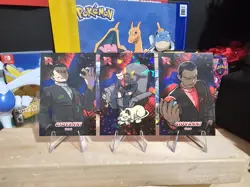[Lot of 3] Giovanni Cards With Persian - Team Rocket Card Database - Pokemon - Image 4