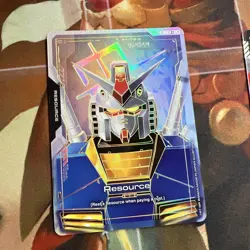 Resource R-002 C++ Pack Fresh Ready to Ship English Gundam Card Game RX-78-2 - Image 1
