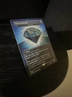 MTG Secret Lair Chaos Emerald (Lotus Petal) Blue Foil 7033, Actual Card In Pics - Image 3