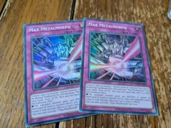 Max Metalmorph - OP28 - SUPER Rare - YuGiOh 2 copies - Image 1