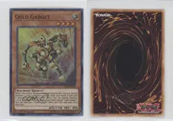 Super Rare - Gold Gadget 1st Ed. YuGiOh Fists of the s #FIGA-EN009 07pa - Image 3