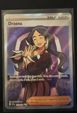 Drasna Holo Ultra Rare Pokemon TCG Surging Sparks Card 231/191 NEAR MINT - Image 1