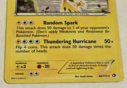 Pokemon Card TCG - Zapdos 46/113 Legendary Treasures Holo - LP WOTC - Image 3