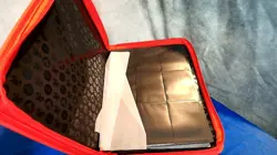 Ultra Pro Pokemon TCG Charizard 9 Pocket Leather Binder Red 360 Card Capacity - Image 2