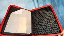 Ultra Pro Pokemon TCG Charizard 9 Pocket Leather Binder Red 360 Card Capacity - Image 3