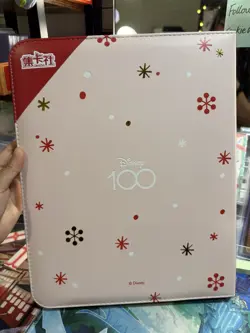 Card Fun Disney 100 Joy Festival Christmas 9 Pockets binder Double Sided US Sell - Image 2