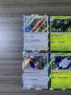 Paldean Fates Baby Shiny 4 Card Lot Pokemon English Near Mint - Image 3