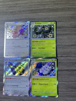 Paldean Fates Baby Shiny 4 Card Lot Pokemon English Near Mint - Image 4