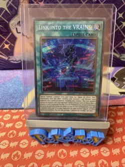 Yu-Gi-Oh Link Into the Vrain Prismatic Secret Rare Card MP22-EN271 - Image 1