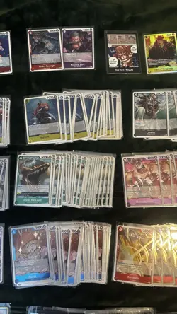 500 card NEAR MINT One Piece OP11 Rare Lot with additional SRs - Image 3