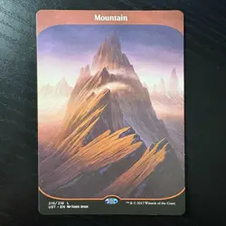 Mountain Land Regular MTG Unstable #215 LP - Image 1