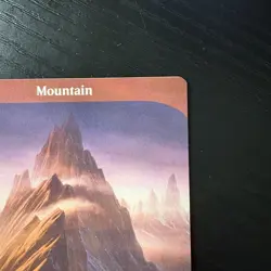 Mountain Land Regular MTG Unstable #215 LP - Image 3