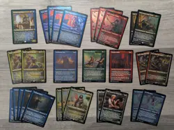 MTG Magic Set of 104 Baldur's Gate Etched Foil Cards CLB - Image 1