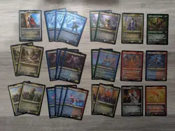 MTG Magic Set of 104 Baldur's Gate Etched Foil Cards CLB - Image 2